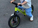 酷騎兒童平衡車1-6歲寶寶滑步車12寸輕便車身免安裝初學(xué)者S2酷騎綠 曬單實(shí)拍圖