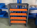 酈狼cnc加工中心數控bt40刀具架bt3050刀具車(chē)hsk放刀柄架收納管理車(chē)架 限時(shí)BT30/56刀位無(wú) 曬單實(shí)拍圖