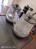 FUNORK全自動(dòng)上水電熱水壺 茶臺燒水壺家用辦公一體機茶桌茶幾嵌入式茶具電茶爐套裝 RY-10鈦灰色蒸茶款 曬單實(shí)拍圖