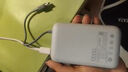 小米（MI）自帶線(xiàn)充電寶20000mAh 口袋版 33W 可上飛機雙向快充戶(hù)外移動(dòng)電源 20000  33W淺咖色 曬單實(shí)拍圖
