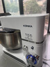 康佳（KONKA）廚師機家用小型多功能面粉奶油攪拌機和面機全自動(dòng)揉面機商用打蛋器多功能活面5升 KM-993 【基礎款】5升1200W白色廚師機 曬單實(shí)拍圖