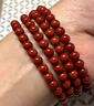 柯羅奧蒂 KORATTE南紅瑪瑙手串108顆男士川料佛珠多圈手鏈女本命年轉運禮物 收藏級8mm 曬單實(shí)拍圖