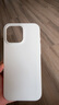 無(wú)印良品（MUJI）再生TPU手機殼 iphone16/iphone16 plus/iphone16 pro/iphone16 pro max 蘋(píng)果 iphone16 pro max 灰白色 曬單實(shí)拍圖