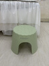 格美居凳子餅干小板凳家用矮凳門(mén)口可疊放換鞋凳防滑凳腳凳 【抹茶餅干-1個(gè)裝】加厚環(huán)保材質(zhì) 曬單實(shí)拍圖
