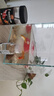 YEE超白魚(yú)缸桌面客廳生態(tài)斗金魚(yú)烏龜缸造景小型水草養魚(yú)玻璃裸缸40cm 曬單實(shí)拍圖