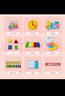 舜江 學(xué)具盒 計數棒器七巧板立體幾何圖形教具認識錢(qián)幣時(shí)間鐘表模型百數表套裝 一年級數學(xué)木質(zhì)學(xué)具套裝M100 曬單實(shí)拍圖