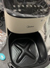 美的（Midea）家用空氣炸鍋免翻面25年新款 透明可視大窗口蒸汽嫩烤 實用大容量5.3L金屬內(nèi)腔經(jīng)典旋鈕 KZE5383  曬單實拍圖