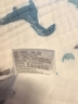 潔麗雅（Grace）A類(lèi)純棉嬰兒紗布浴巾男女寶寶洗澡巾新生兒用品大毛巾被105*105cm 曬單實(shí)拍圖