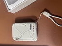 SUIDDY【3C認證丨四合一】充電寶自帶線(xiàn)帶插頭器20000毫安大容量Magsafe快充移動(dòng)電源適用蘋(píng)果華為小米 2萬(wàn)毫安時(shí)【自帶線(xiàn)+磁吸+AC插頭】米白色 曬單實(shí)拍圖