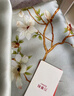 萬(wàn)事利真絲絲巾桑蠶絲女雙面印花長(cháng)巾披肩送媽媽生日禮物 染春風(fēng) 曬單實(shí)拍圖
