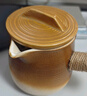 京東京造圍爐煮茶烤奶罐茶煮茶器家用室內奶茶陶瓷茶壺月牙粗陶側把煮茶壺 曬單實(shí)拍圖