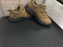 Jeep吉普男鞋秋冬新款休閑鞋男軟底真皮防滑戶(hù)外徒步鞋潮流運動(dòng)工裝鞋 卡其【1233】 41 曬單實(shí)拍圖