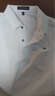 TOMMYBULL美國tommy湯米短袖男士夏季新款珠地棉翻領(lǐng)polo衫休閑百搭簡(jiǎn)約上 906短袖-白色 L 建議120-135斤 曬單實(shí)拍圖