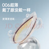 可啦啦（Kilala）鏡頭感玻尿酸美瞳日拋 彩色隱形近視眼鏡10片裝 C位聚焦黑0度 曬單實(shí)拍圖