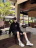 馬克華菲馬丁靴男秋季新款2025潮流男靴復(fù)古戶外工裝鞋增高厚底黑色皮靴子 淺砂白+增高鞋墊 單層 42 曬單實拍圖