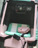 爵士酷派牧馬人兒童電動(dòng)車(chē)可坐大人寶寶四驅越野車(chē)男女孩遙控玩具電動(dòng)汽車(chē) 高配+粉色+皮座+軟輪+12V10A電瓶 曬單實(shí)拍圖