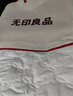 無(wú)印良品A類(lèi)全棉夾棉床笠單件 床套罩床墊保護套全包床笠 奶白180*200cm 曬單實(shí)拍圖