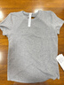lululemon丨Fast and Light 女士運動短袖 T 恤運動上衣 LW3GCOS 海鷗灰 XS /4 曬單實拍圖