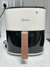 美的（Midea）家用空氣炸鍋免翻面 新款AI智能烹飪 全自動(dòng)電子觸控 可視大視窗 大容量5.3L金屬內腔 MF-KZC5388 曬單實(shí)拍圖
