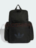 阿迪達斯ADIDAS三葉草 Logo拉鏈開(kāi)合雙肩包 男女包JD5522 黑色 NS 曬單實(shí)拍圖