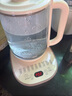 榮事達（Royalstar）養生壺煮茶壺燒水壺電熱水壺開(kāi)水壺恒溫壺1.8L玻璃花茶壺熱奶器316L不銹鋼預約保溫YSH18L19D 曬單實(shí)拍圖