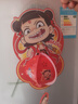 宮薰中秋節(jié)燈籠diy手工制作材料包裝飾兒童幼兒園燈籠宮燈哪吒紅色 曬單實拍圖