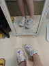 斯凱奇（Skechers）女鞋緩震舒適運動(dòng)鞋厚底休閑鞋增高老爹鞋149589 豆沙色/多彩色/MVMT 38 曬單實(shí)拍圖