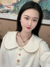 貓人空氣棉夾層睡衣女士2025新款秋冬加絨加厚高級感可外穿家居服套裝 杏黃小熊 【輕暖舒適-加厚柔軟】 L 【推薦體重約100-120斤】 曬單實(shí)拍圖