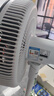 美的（Midea）【颶風(fēng)清涼】 家用電風(fēng)扇落地扇7葉遙控扇立式轉頁(yè)扇臥室搖頭節能空氣循環(huán)通風(fēng)大風(fēng)量宿舍SAH35BJD 曬單實(shí)拍圖