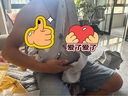 usbeesbaby清涼一夏嬰兒背帶M坐姿護髖四季通用透氣網(wǎng)面外出抱娃神器 銀漸灰冰絲棉JDQ 曬單實(shí)拍圖