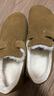 BIRKENSTOCK勃肯德國進(jìn)口男女款絨面保暖London Shearling毛毛鞋 棕色窄版1014963 38 曬單實(shí)拍圖