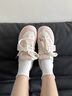 ACLNX百搭板鞋女款2025年新款秋季厚底小白鞋可愛(ài)小熊面包鞋休閑運動(dòng)鞋 粉色 37 (235mm) 曬單實(shí)拍圖