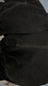 MAYBEYOND牛仔褲男秋冬季寬松直筒抽繩褲子男美式休閑闊腿長(cháng)褲M(mǎn)N19黑灰2XL 曬單實(shí)拍圖