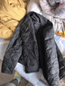 鴨鴨（YAYA）佟麗婭同款輕薄羽絨服女短款2025秋冬簡(jiǎn)約潮流保暖鴨絨外套女士A 黑色 XL (170) 曬單實(shí)拍圖