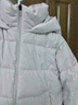 安踏面包羽絨丨防潑水高蓬松鴨絨外套女2025冬季新款保暖休閑上衣 曬單實(shí)拍圖