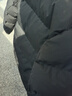 準者短款運動(dòng)棉服男式冬季新款立領(lǐng)防寒保暖羽絨棉衣潮流拉鏈休閑外套 黑色 XL 曬單實(shí)拍圖