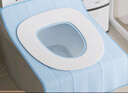 百草園一次性馬桶墊7A抗菌全覆蓋式坐便套旅行出差防水獨立包裝加厚10片 曬單實(shí)拍圖