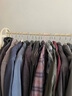 全品屋衣架落地立式衣帽架掛衣架臥室專(zhuān)用晾衣架掛衣服高級置物架V雙120 曬單實(shí)拍圖