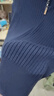 森馬（Semir）毛衣女冬季短款半開襟刺繡修身套頭衫女生風(fēng)顯瘦上衣107724107001 曬單實(shí)拍圖