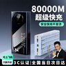 吉祥博士【3C國標認證80000M】120w雙向超級快充充電寶50000毫安移動(dòng)電源適用華為蘋(píng)果小米vivoppo手機通用 高檔黑【頂配版超級快充】歐盟進(jìn)口電芯丨可上飛機 【拍頂配升級終身免費換新】推 曬單實(shí)拍圖