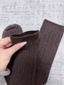 上森派系羊毛小腿襪25年早秋襪子miu系長(cháng)筒襪搭配小皮鞋長(cháng)襪棕色堆堆棉襪 【麻花羊毛】咖色 均碼 【36-39】 曬單實(shí)拍圖