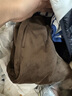 迷你巴拉（minibala）男女童褲子保暖內里加絨不勒肚2025冬裝新款寬松PP褲 深卡其50702 90 曬單實(shí)拍圖