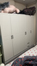 旺府美居【包安裝】衣柜臥室平開(kāi)門(mén)歐式簡(jiǎn)易家用多門(mén)收納儲物大衣櫥 長(cháng)200高180深50主柜【五門(mén)】 曬單實(shí)拍圖