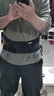 李寧站崗當兵訓練護腰帶男士專(zhuān)用運動(dòng)束腰帶干活健身軍訓久坐收腹久站 黑色-L碼【訓練專(zhuān)用】建議體重110-160斤 6根支撐條【舒適支撐】 曬單實(shí)拍圖