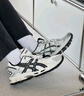 亞瑟士ASICS男鞋透氣跑鞋運動(dòng)鞋緩震舒適跑步鞋 GEL-CONTEND 4 白色/銀色 42 曬單實(shí)拍圖