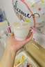 利其爾（Richell） 可按壓學(xué)飲杯兒童吸管水杯嬰兒訓練杯暢飲杯吸管杯牛奶杯漱口杯 軟萌粉 曬單實(shí)拍圖