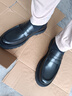 他她厚底德比休閑皮鞋NEH01DM3 黑色 41 曬單實(shí)拍圖