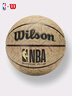Wilson威爾勝NBA絕塵系列ENCORE PLUS防塵皮革暗紋配色成人比賽7號籃球 曬單實(shí)拍圖