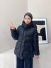 波司登25年鵝絨冬羽絨服泡芙女士寬松短款泡芙加厚脫卸帽立領(lǐng)外套 曬單實(shí)拍圖