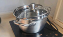 拜格（BAYCO）不銹鋼湯鍋食品級加厚煲小燉湯鍋雙耳柄煮鍋24CM BG1890 曬單實(shí)拍圖